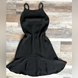 Jones New York Dress Petite 2 Little Black Dress Spaghetti Straps